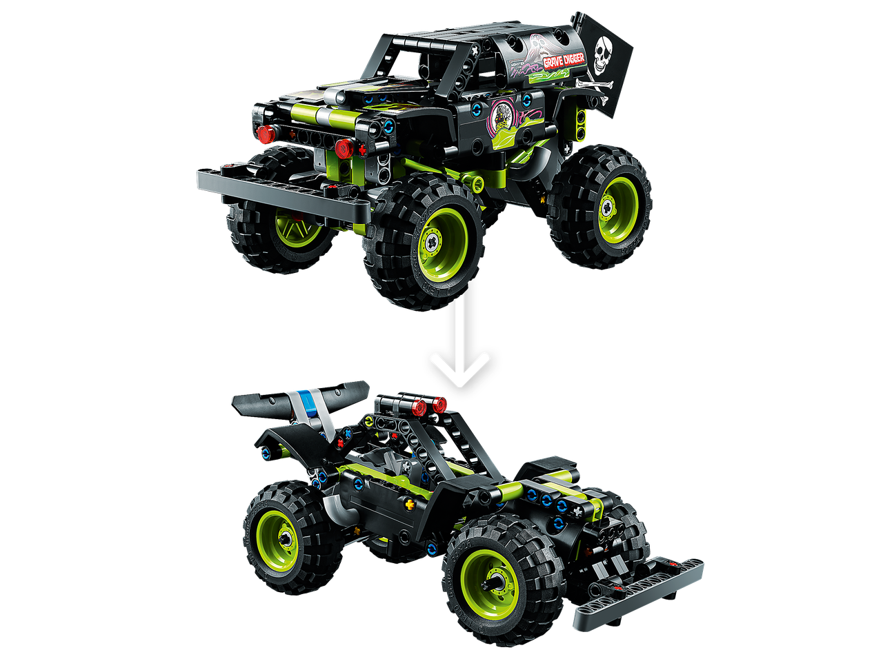 LEGO: Monster Jam Grave Digger Technic 42118 - фото 3 - id-p106991569