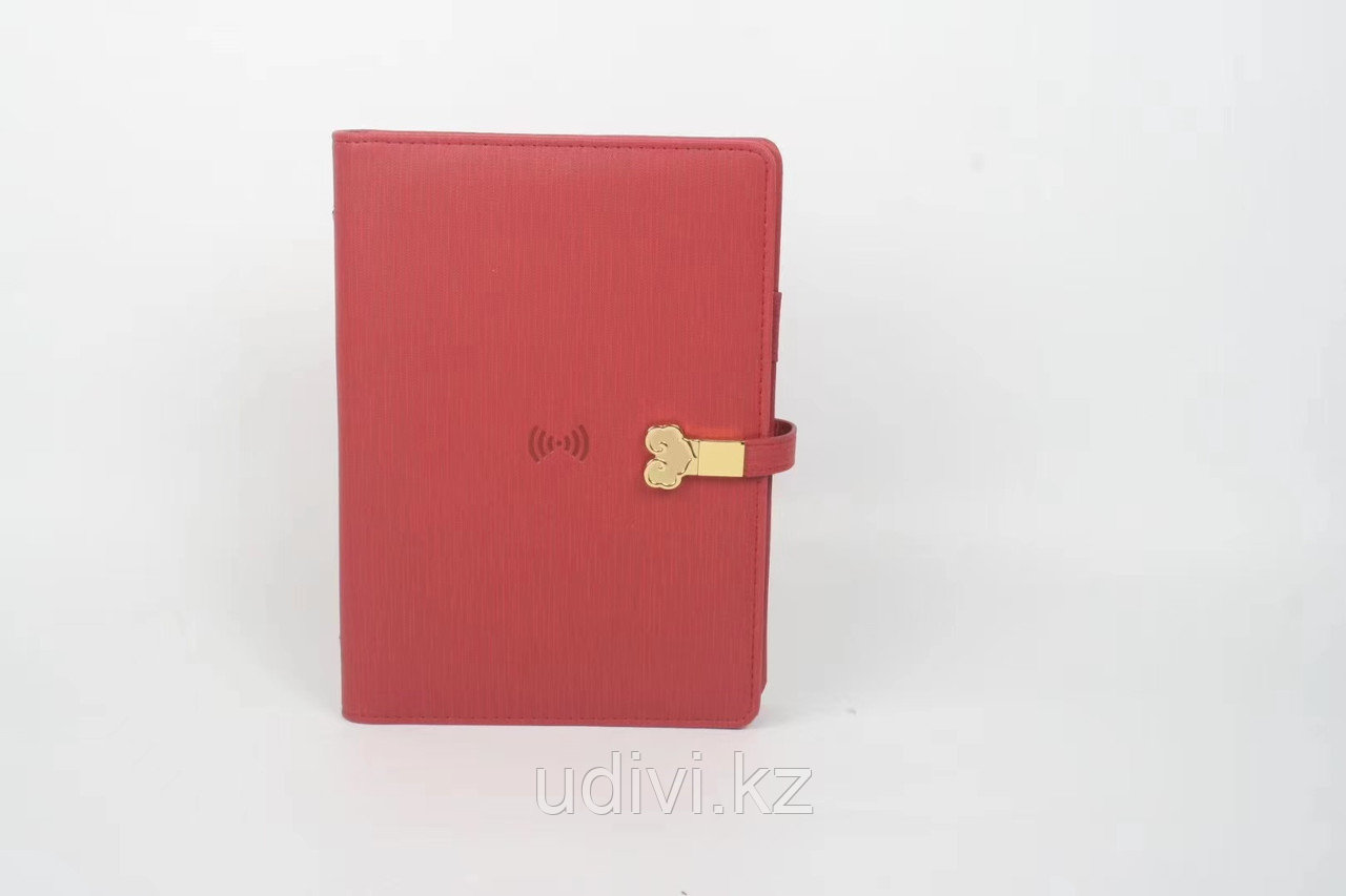 Блокнот красного цвета с поддержкой MagSafe и проводной зарядкой - фото 3 - id-p107024961