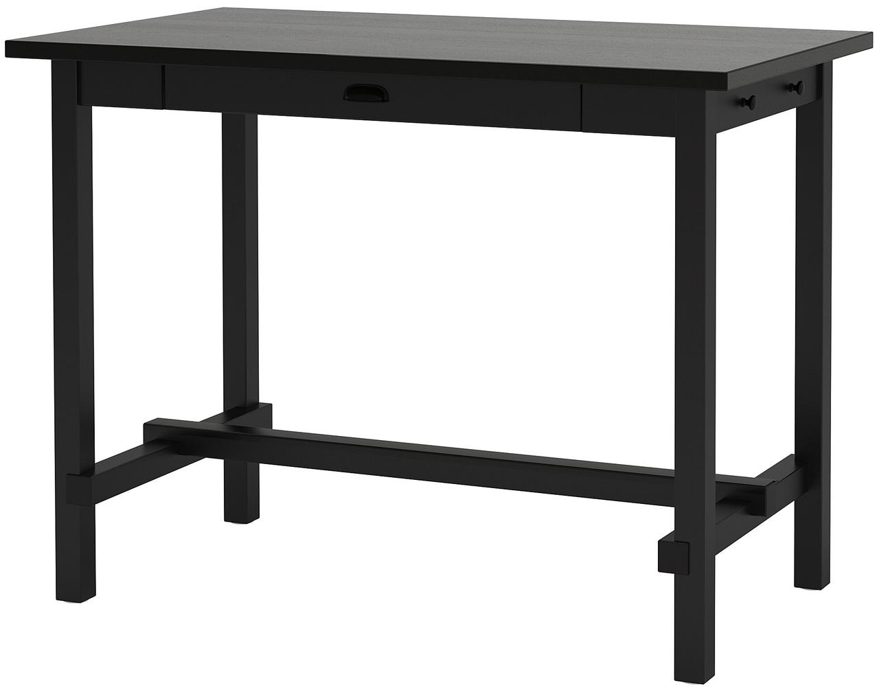 Стол барный НОРДВИКЕН черный 140x80 см ИКЕА, IKEA