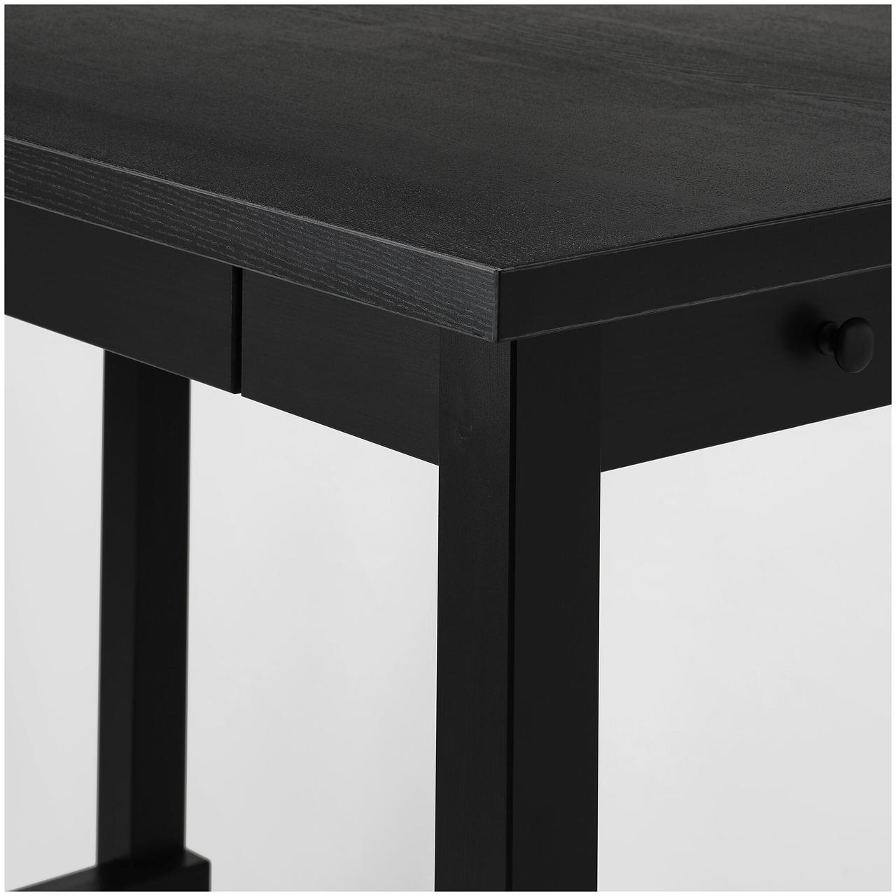 Стол барный НОРДВИКЕН черный 140x80 см ИКЕА, IKEA - фото 2 - id-p107024952