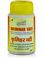 Кримихар Вати Шри Ганга / Krimihar vati, Shri Ganga, 50 г, таблетки - от паразитов, глистов, червей