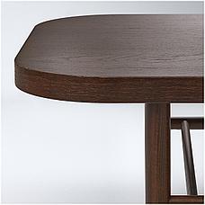 Журнальный стол ЛИСТЕРБИ коричневый ИКЕА, IKEA, фото 3