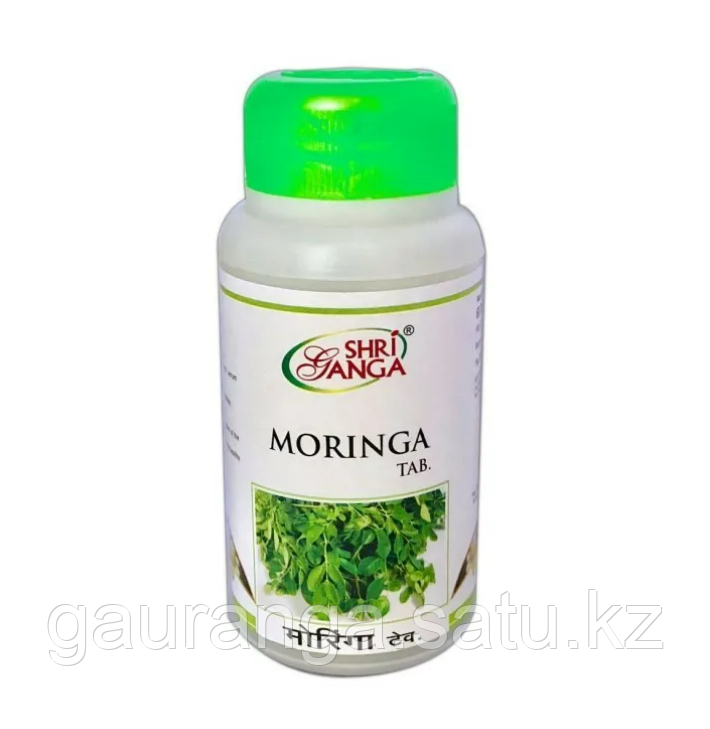 Моринга (Шигру) Шри Ганга / Moringa Shri Ganga 60 таб - для здоровья суставов и снижения сахара в крови - фото 1 - id-p87110025