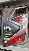 Моторное масло CHAMPION ECO FLOW 0W20 SP/RC G6 FE  5л