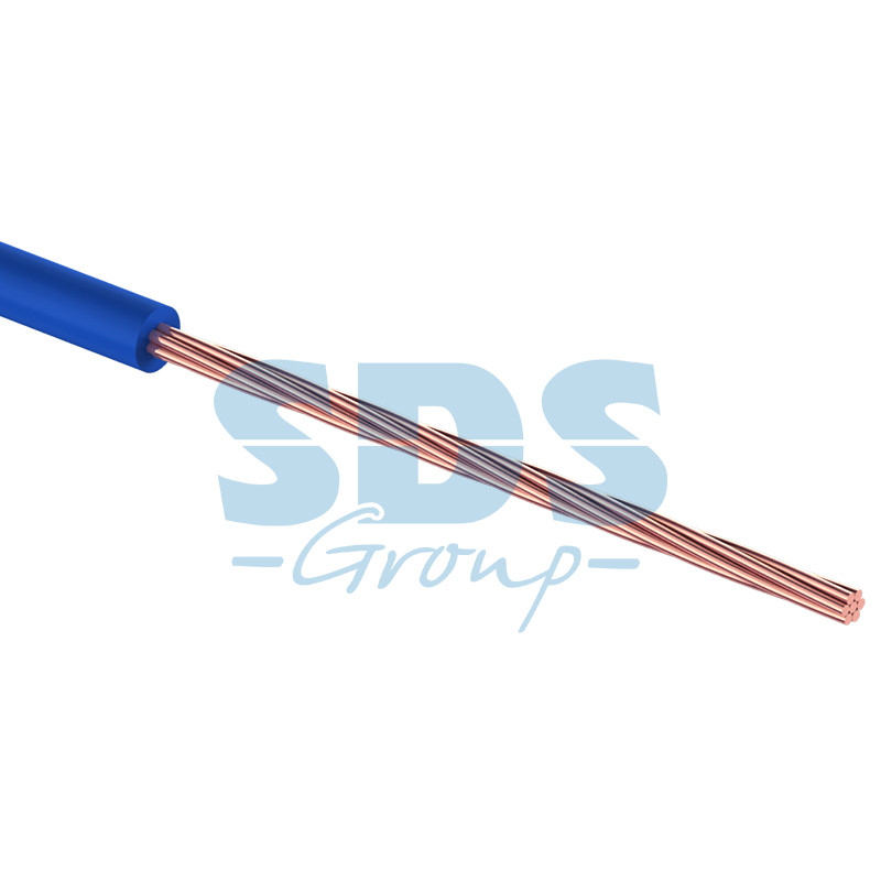 Провод ПГВА 1 х 0.50мм², 100м, синий  REXANT