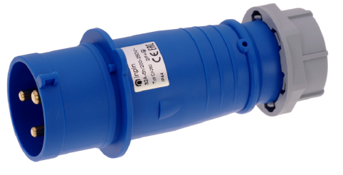 CA260 INPIN Вилка кабельная 32A/230V/1P+N+E/IP44