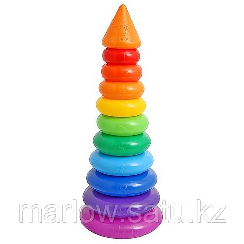 Пирамидка, 10 колец с конусом (id 107056146)