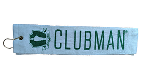Фирменное полотенце для бритья с логотипом Clubman Pinaud (хлопок 100%)