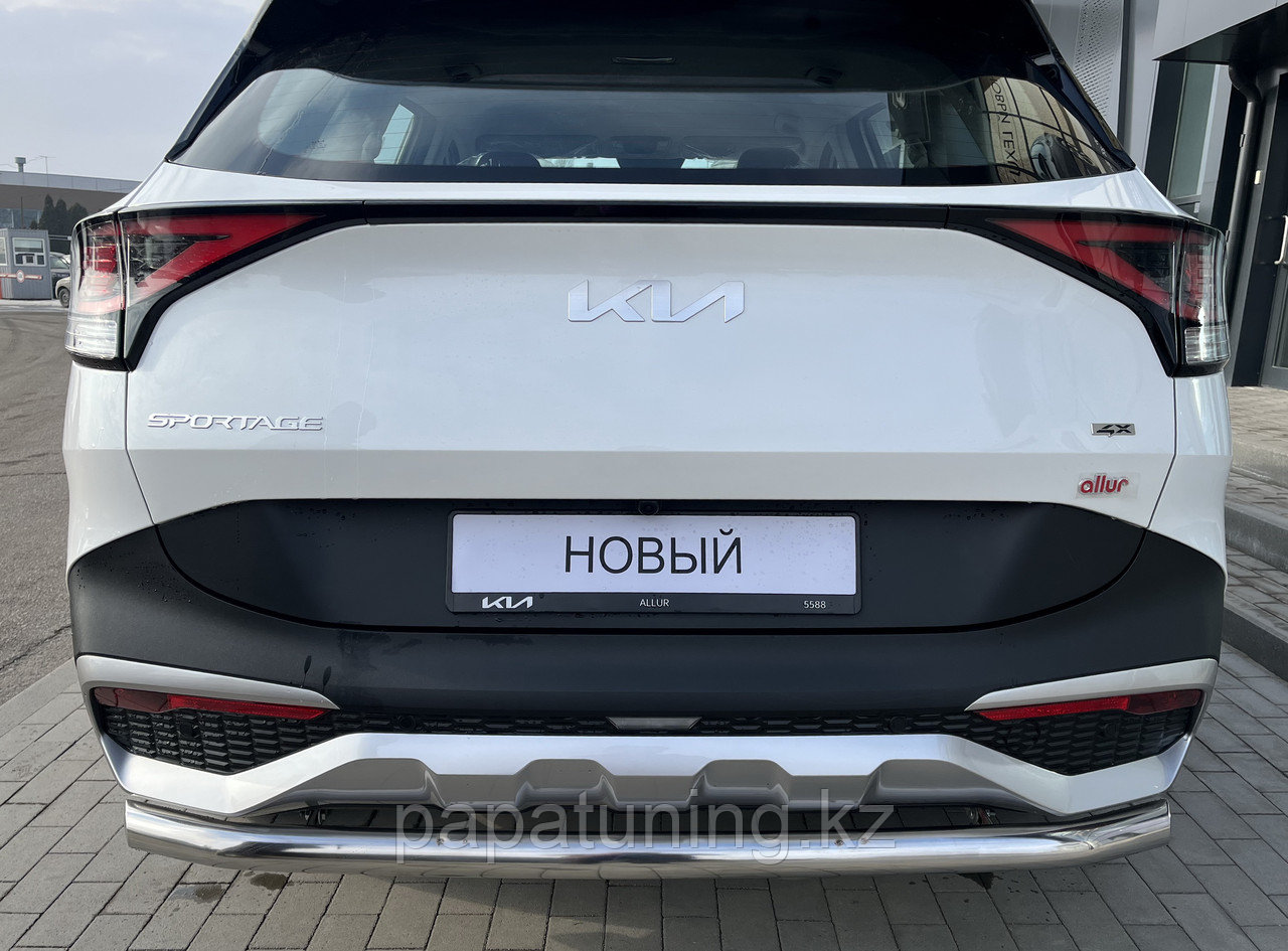 Защита заднего бампера d60 Папа Тюнинг для Kia Sportage 5 2022-, фото 1