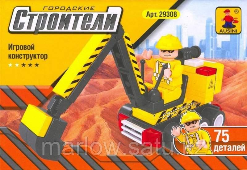 Конструктор AUSINI "Construction / Стройка" Арт.29407 "Кран-эвакуатор ...