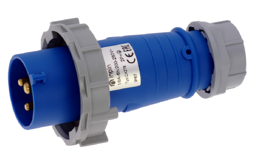 CA278 INPIN Вилка кабельная 16A/230V/1P+N+E/IP67