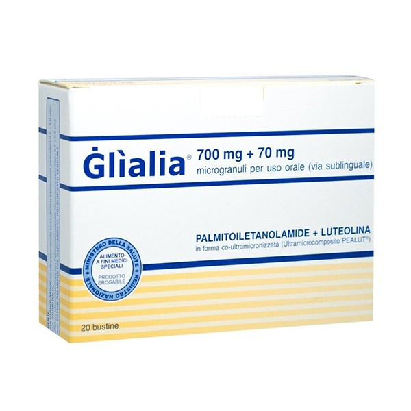 Глиалия, Glialia, 700mg+70mg, для снятия нейровоспаления, 20 саше