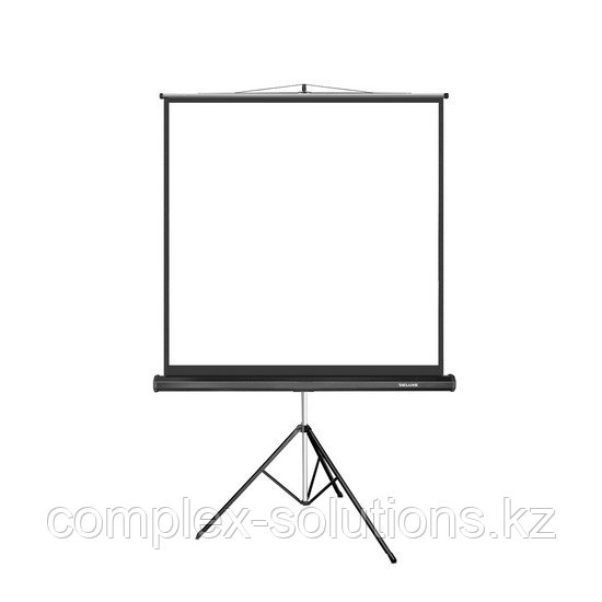 Экран на треноге Deluxe DLS-T153x [60"х60"], Ø - 85", Раб. поверхность 149х149 см., 1:1