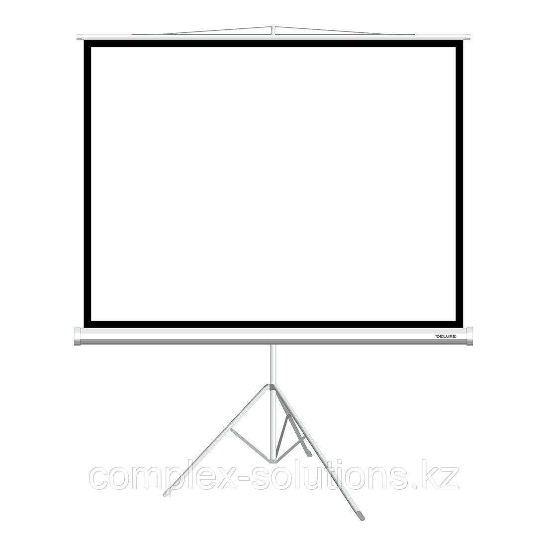 Экран на треноге Deluxe DLS-T153x116W [60"х45"], Ø - 75", Раб. поверхность 149х112 см., 4:3 - фото 1 - id-p107109719