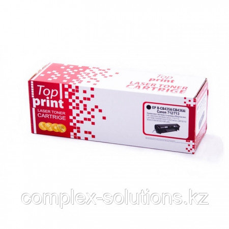 Картридж H-P CB435A | CB436A | CC388 |  Canon 712 | 713 Top print | [качественный дубликат]