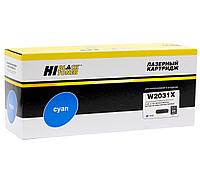 Тонер картридж Hi-Black [W2031X] для H-P Color LaserJet Pro M454dn | M479dw, №415X, C, 6K | [качественный
