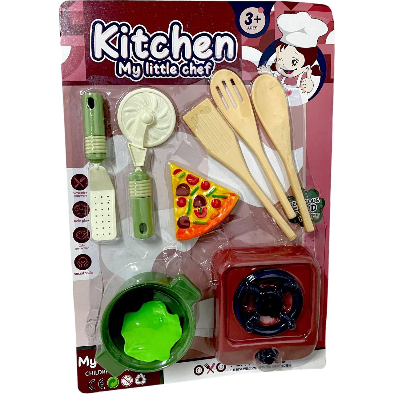 218-7 Kitchen кухня на картонке 38*26см, фото 1