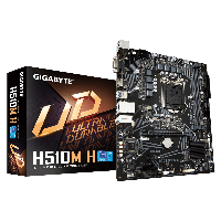 Материнская плата Gigabyte H510M H LGA1200, iH510, 2xDDR4 3200/2933/2666MHz, 1хM.2 (PCI-E 3.0x4/x2 или SATA),