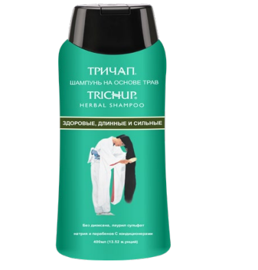 Шампунь для волос Здоровые Длинные Сильные Тричап  / Trichup Shampoo - Healthy, Long & Strong 400 мл