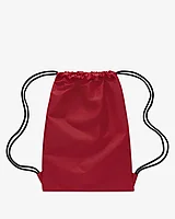 Сумка мешок с логотипом красного цвета / Красный  Сумка-рюкзак пошив