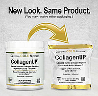 CollagenUP, морской гидролизованный коллаген, гиалуроновая кислота и витамин C, без вкусовых добавок.(464гр)