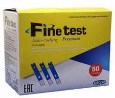 OSANG тест-полоски для глюкометра Finetest Auto Coding Premium, №50
