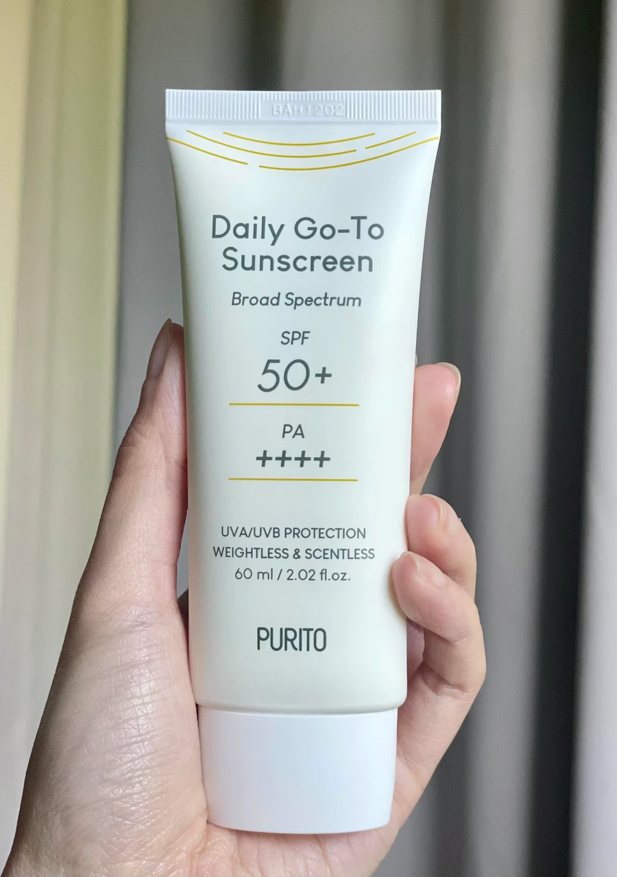 Солнцезащитный крем для чувствительной кожи Purito Daily Go-To Sunscreen SPF50+ PA++++