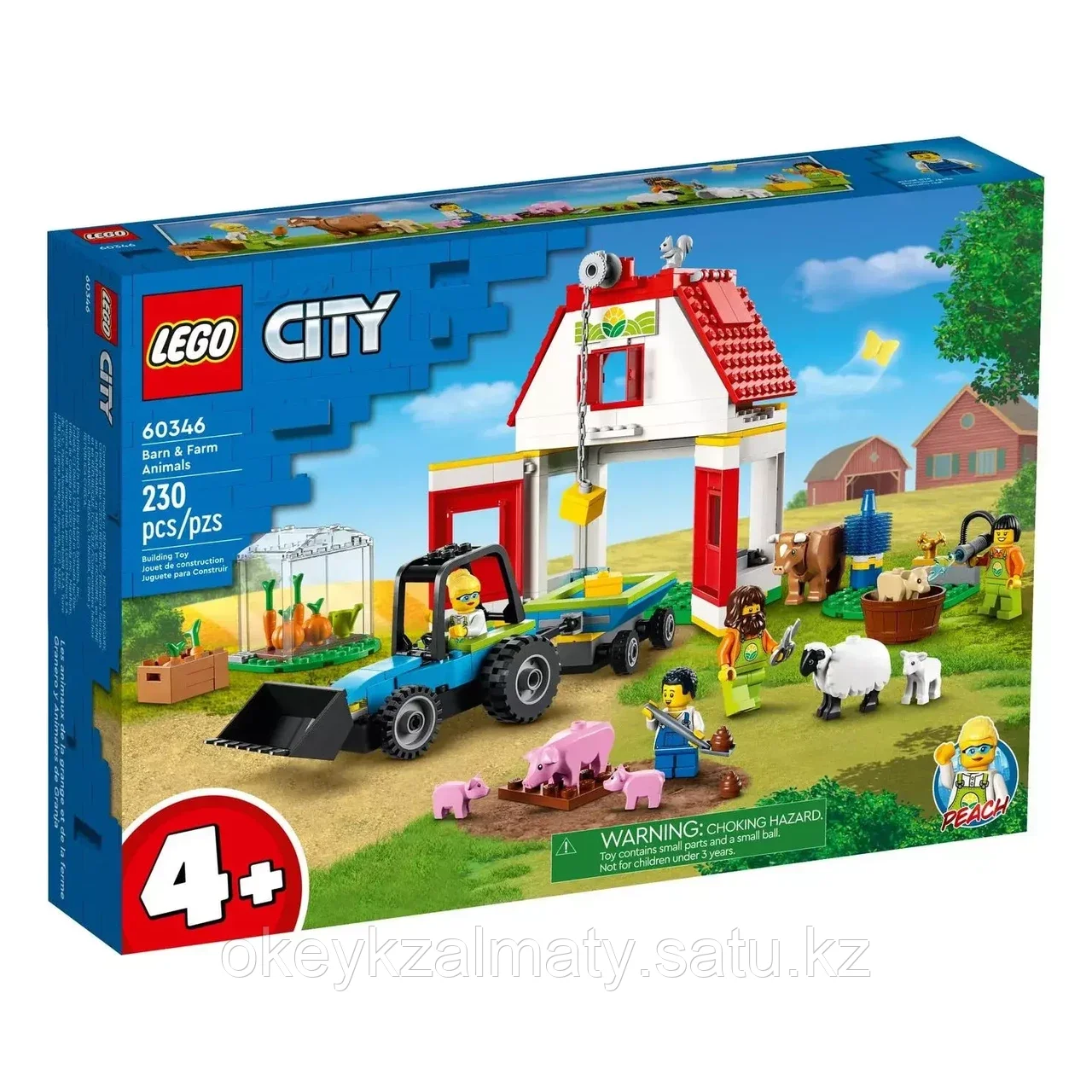 LEGO City: Ферма и амбар с животными 60346