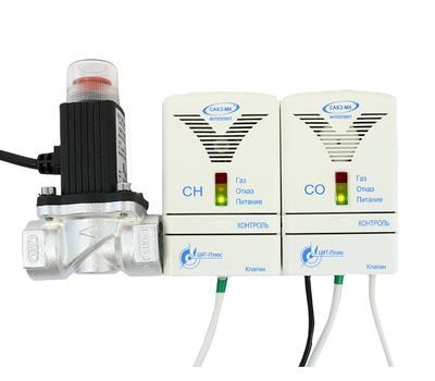 Система автоматического контроля загазованности САКЗ-МК-2-1Аi DN 32 НД (природный газ+оксид углерод - фото 1 - id-p106438853