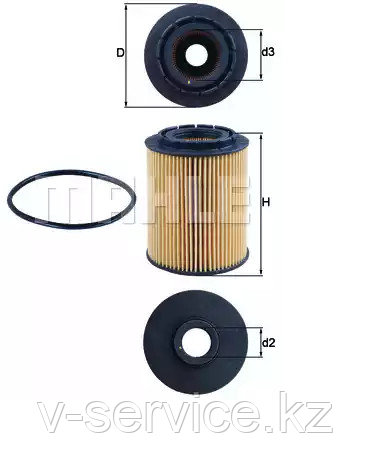 Масляный фильтр SAP XF-005 (OX160D)