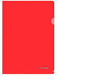 Папка-бұрыш а5 пластиктен жасалған "Berlingo", А5, 180мкм, қызыл