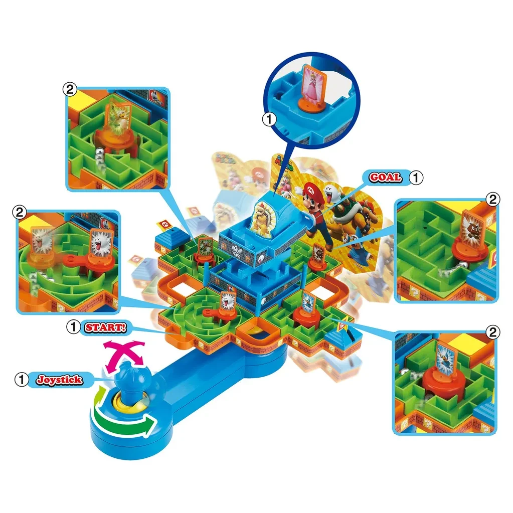 Игра настольная EPOCH Games Super Mario Лабиринт делюкс