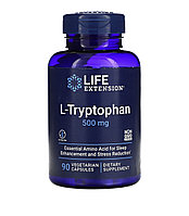 Life extension L-триптофан, 500мг, 90 вегетарианских капсул