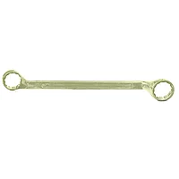 Ключ накидной 30*32 мм, желтый цинк Сибртех