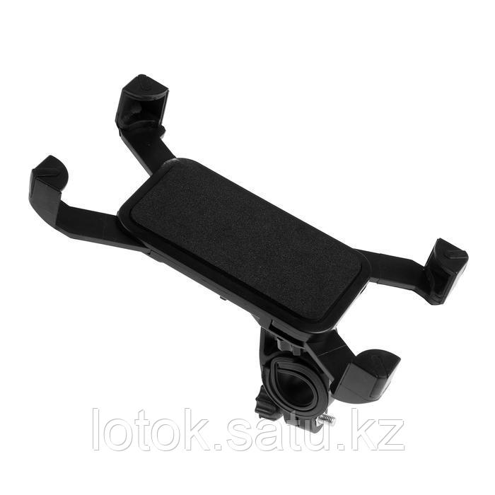 Велосипедный держатель для телефона LuazON, до 185х95 мм, чёрный - фото 4 - id-p107140424