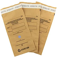 Пакеты из крафт-бумаги Альянс-Хим самокл.для паровой, воздушной, этиленоксидной стерилизации 100*200мм (100шт)
