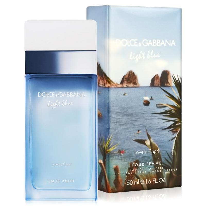 Туалетная вода Dolce&Gabbana Light Blue Love In Capri 50ml - фото 1 - id-p107141618