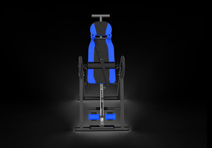 Инверсионный стол  Inversion Table Elite синей