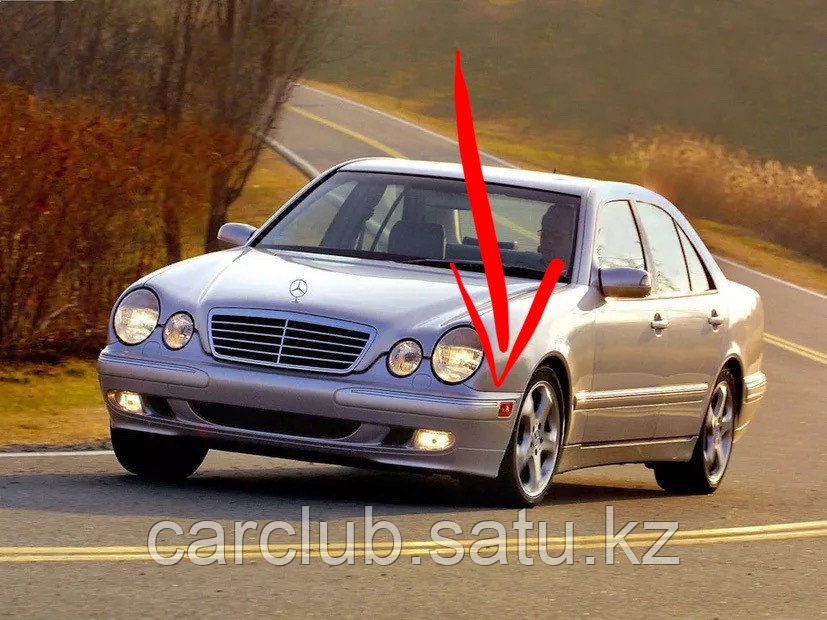Mercedes-Benz W210 указатель поворота в бампер Америка, (жёлтые) - фото 2 - id-p106160968