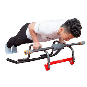 Силовой тренажер турник на дверной проем FitGood, фото 1