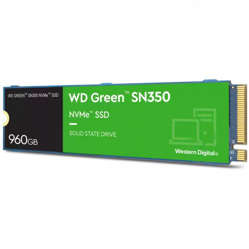 Твердотельный накопитель  960GB SSD WD GREEN SN350 M.2 WDS960G2G0C