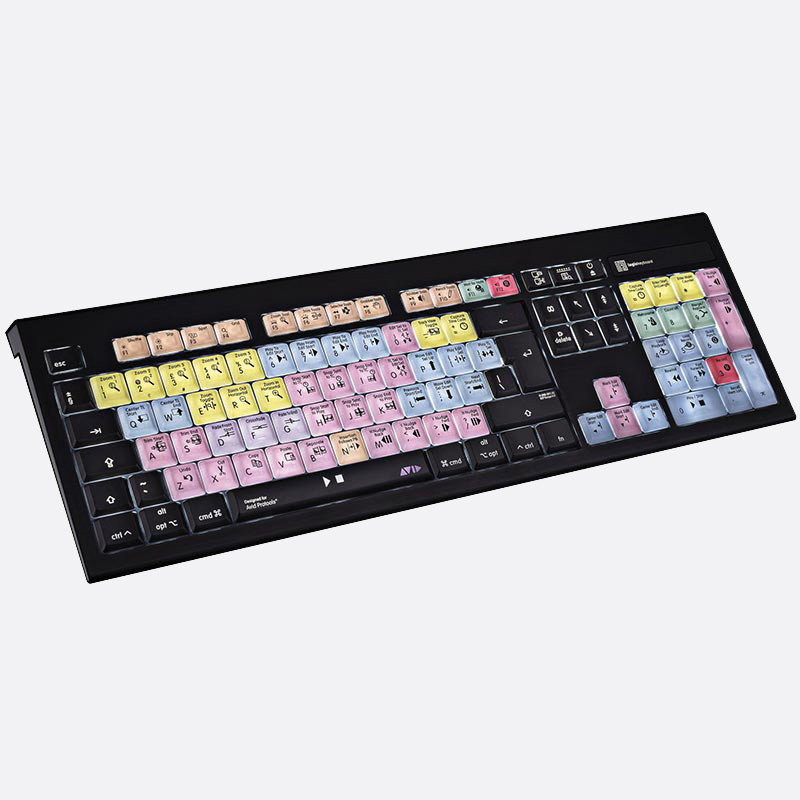 Клавиатура для профессионального монтажа Logic Avid Media Composer PC Astra 2 US - фото 1 - id-p106879102