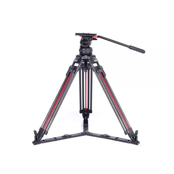 Карбоновый штатив Teris TS100CF-Q Fluid Head & Tripod Kit