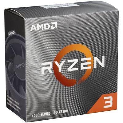 Процессор AMD Ryzen 3 4100 3,8ГГц (4,0ГГц Turbo), AM4, 4/8, L3 4Mb, 65W OEM MultiPack with cooler, фото 1
