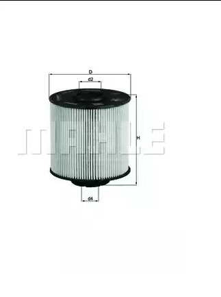 Фильтр топливный HENGST E52KPD36(KX 67/2D)