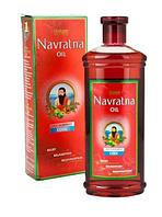 Масло для волос Навратна, разогревающее, Hair Oil Navratna 200 гр