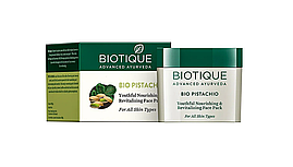 Biotique Bio Маска для лица питающая и восстанавливающая с Фисташками, 50 гр
