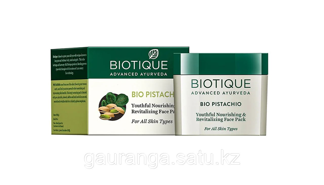 Biotique Bio Маска для лица питающая и восстанавливающая с Фисташками, 50 гр - фото 1 - id-p97044814