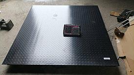 Поверенные весы ART – 3000 кг, сертификат в комплекте (1,2 м. х 1,5 м.)