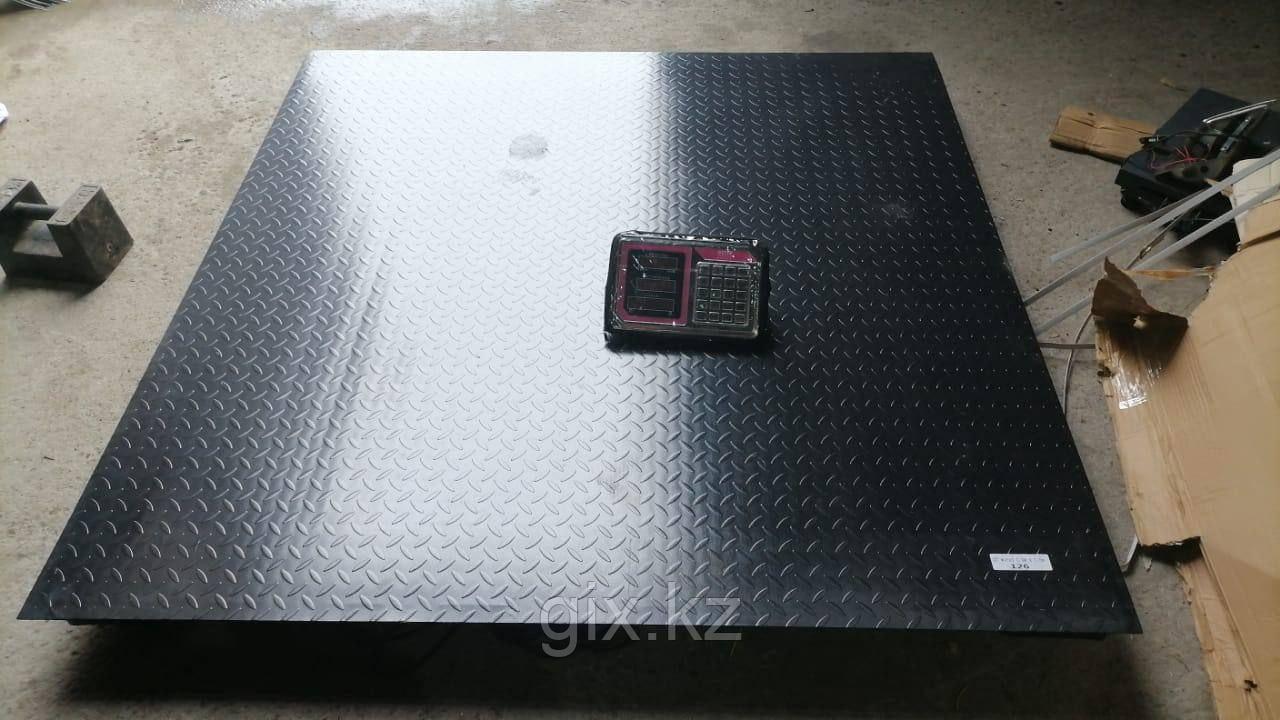 Поверенные весы ART – 3000 кг, сертификат в комплекте (1,2 м. х 1,5 м.), фото 1